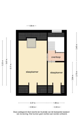 Floorplan - Kerkstraat 56, 6137 SN Sittard
